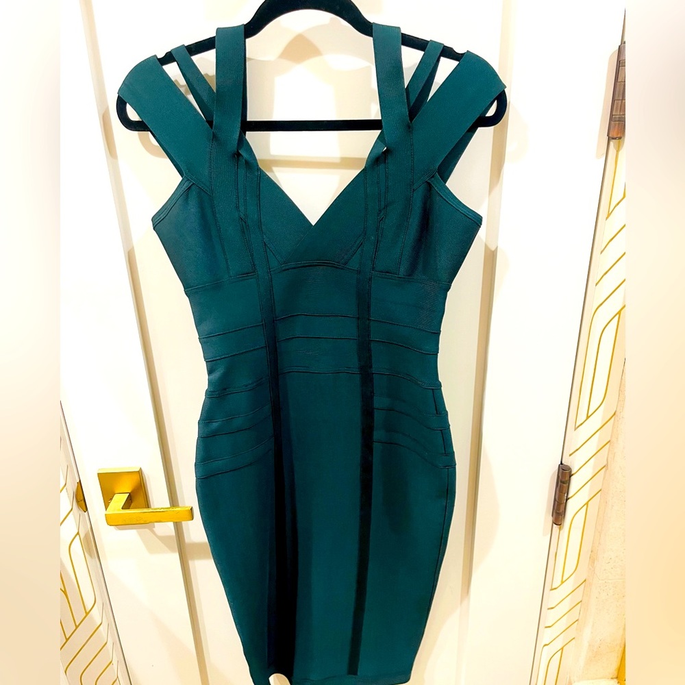 Bandage Dress in Green